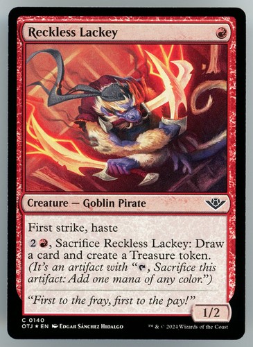 Reckless lackey fuorilegge - reckless,