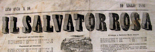 Salvator rosa giornale - salvator,