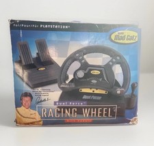 PS1 Mad Catz Racing Wheel Dual
