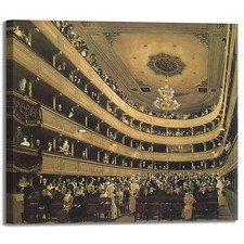 Gustav Klimt Burgtheater di