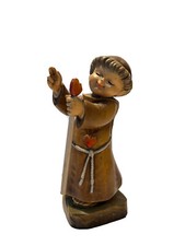 ANRI Woodcarvings - Ferrandiz - “Little Prayer ” - 16 cm/6.2 inch. - Rare