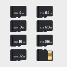 32 GB 64 GB 128 GB scheda