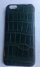 Cover custodia iPhone 6 6s in vero coccodrillo usata ottimo stato