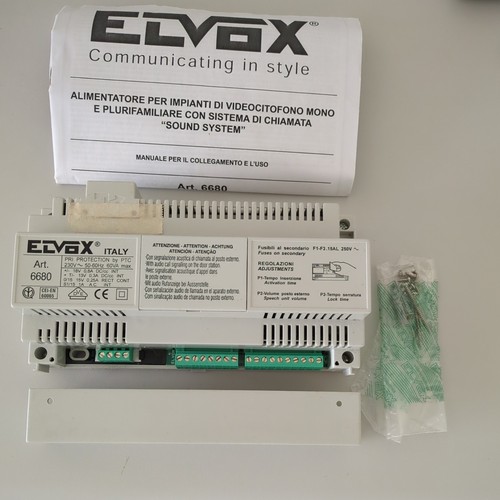 Elvox 6680 alimentatore - elvox,