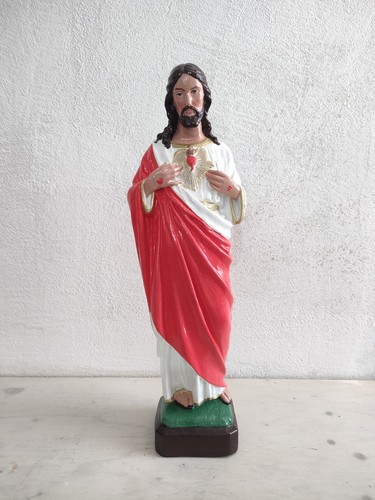 Statua scultura sacro cuore - cuore, di