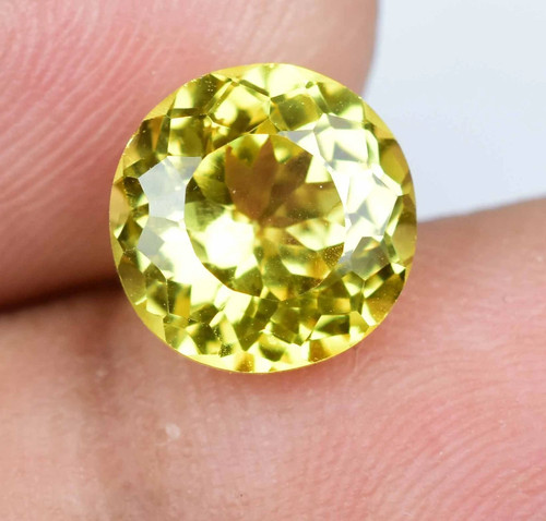 Zaffiro giallo ceylon naturale - giallo,