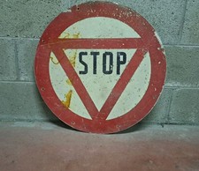 Cartello / insegna stradale STOP in alluminio