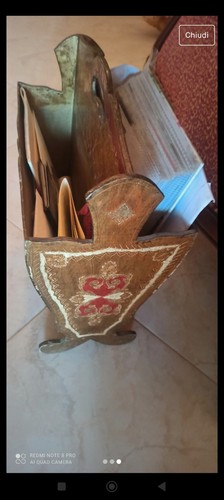 Oggetto arredo porta riviste - oggetto,