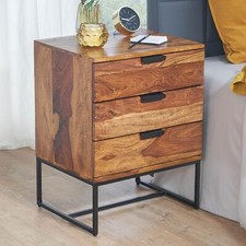 FineBuy Comodino da Letto