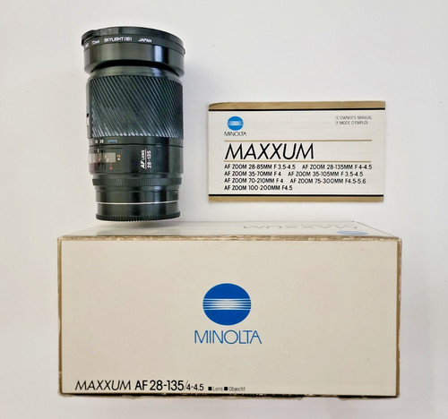 Minolta maxxum zoom 135 - minolta,