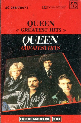 Queen greatest hits cassette - greatest,