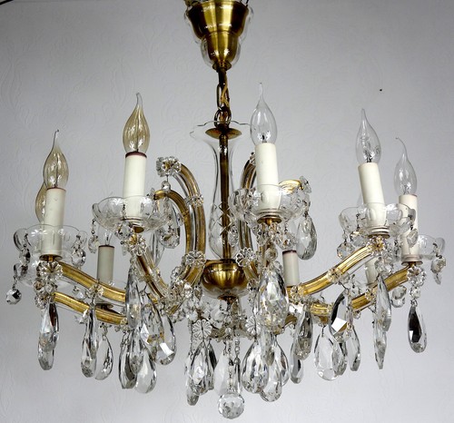 Lampadario antico palwa - lampadario,