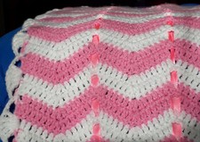 COPERTINA DA PASSEGGINO FATTA A MANO ALL'UNCINETTO, ANTIALLERGICA 58x85