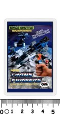 recente calamita pubblicità giocattoli transformers trans formers space shuttle