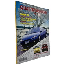 Quattroruote Gennaio 1999 Porsche 911 Cabriolet Audi A8 Lamborghini Diablo