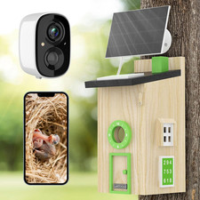 Solar Bird House con