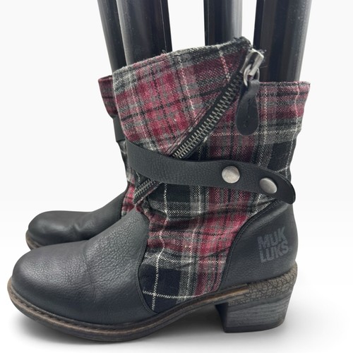 Stivaletti donna muk luk plaid - stivaletti,