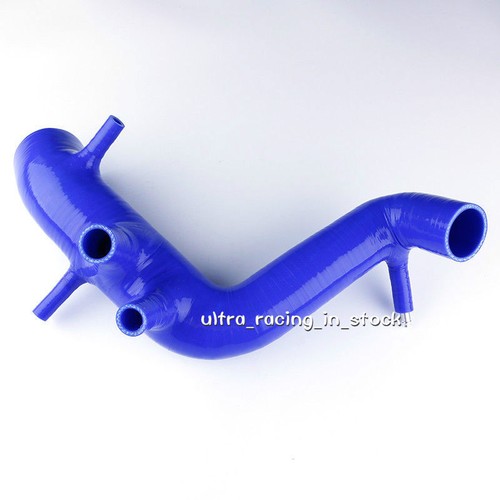 Tubo aspirazione silicone blu