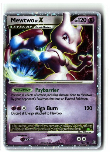 2008 mewtwo - lv.x, ⭐️