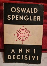 Spengler ANNI DECISIVI