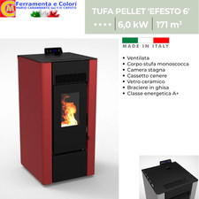 STUFA A PELLET 6Kw Ventilata