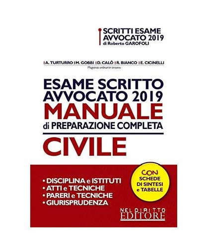 Esame scritto avvocato - , 2019