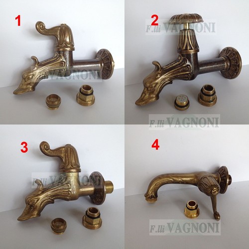 Rubinetto ottone bronzato - in,