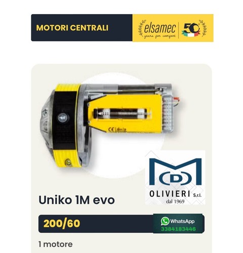 Motore serranda elsamec - motore, uniko