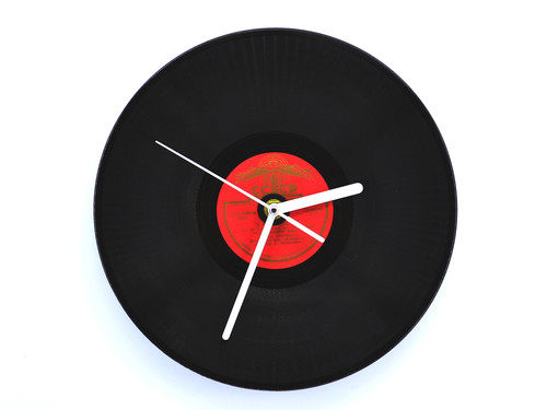 Orologio vinile vintage - orologio,