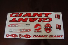 Adesivi Giant XTC SE1 rosso