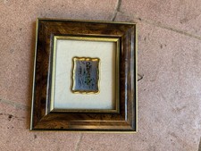 Miniatura Quadretto Su foglia Oro E Argento 