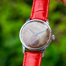 VINTAGE Zenith Sporto cal. 126 cassa cromata con antipolvere