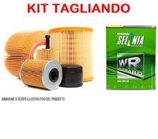 KIT TAGLIANDO 3 FILTRI + 4LT