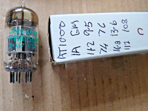 Philips jan 6922 ecc88 - jan, c