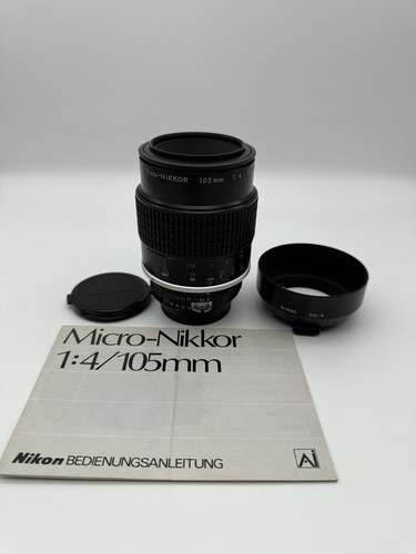 Nikon micro nikkor 105 - nikon, 1:4/