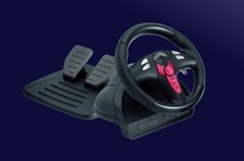 Volante Trust (VIBRATION FEEDBACK STEERING WHEEL) GM-3400, ps2, ps3, pc