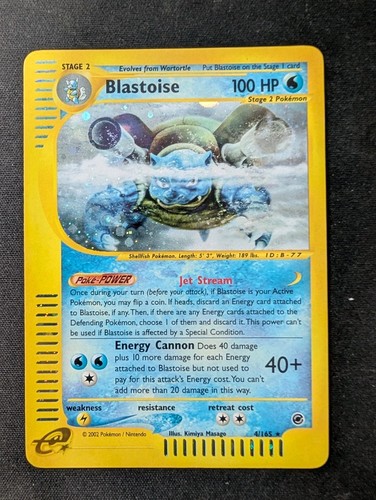 Blastoise 165 holo - blastoise, 4/165