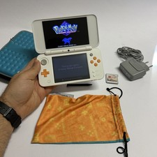 New Nintendo 2DS XL | Bianco Arancio | Giochi Pokemon e Lego Marvel e Cover