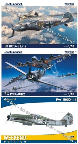 Lot eduard bf 109g 6 - eduard:,