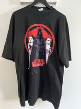 Vintage 1997 Star Wars Darth Vader movie promo single stitch tee XL