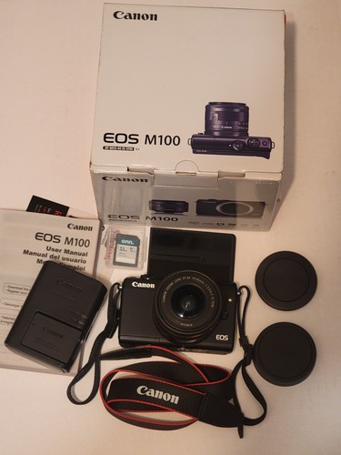 Canon eos m100 fotocamera - canon,