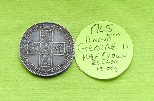 Moneta mezza corona - moneta, argento