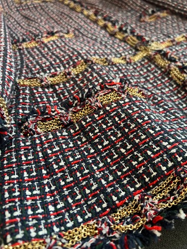 Chanel 08p tweed chain - 08p,