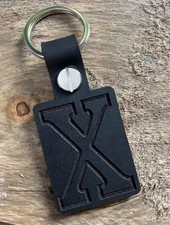 Portachiavi In Pelle Con