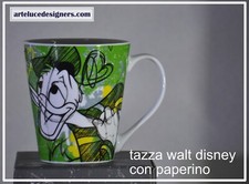 Tazza colazione grande Walt Disney Paperino in ceramica latte cappuccino thè