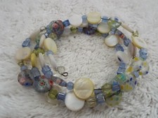 Yellow White Shell Blue