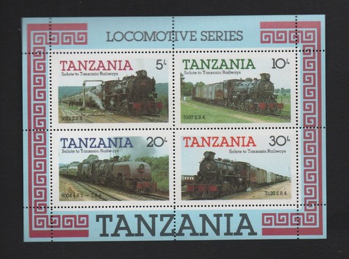 Tanzania 1985 ferrovie - tanzania,
