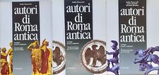 AUTORI DI ROMA ANTICA - EMILIO PIANEZZOLA - LE MONNIER - 3 VOLUMI COME NUOVI