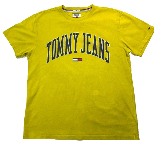 Shirt gialla tommy - gialla, hilfiger