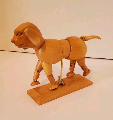 Wooden posable articulated - wooden,